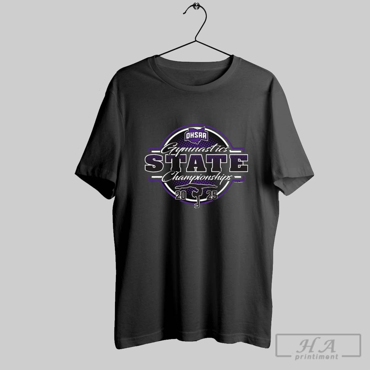 2025 Ohsaa Gymnastics State Championships Logo Shirts