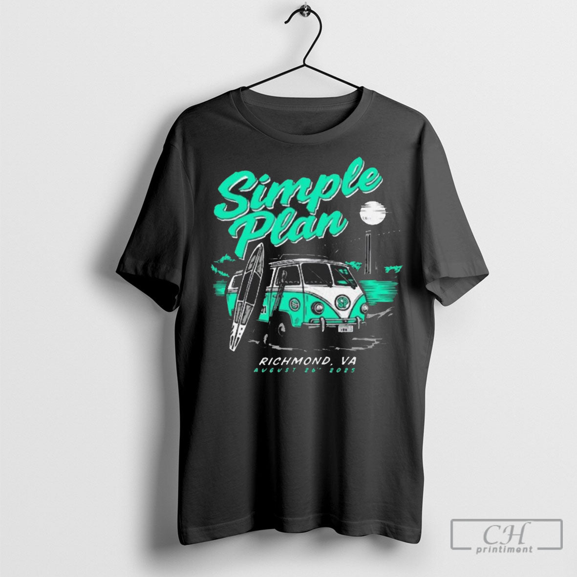 Awesome Simple Plan Richmond Va Allianz Amphitheater At Riverfront August 26 2025 Painting