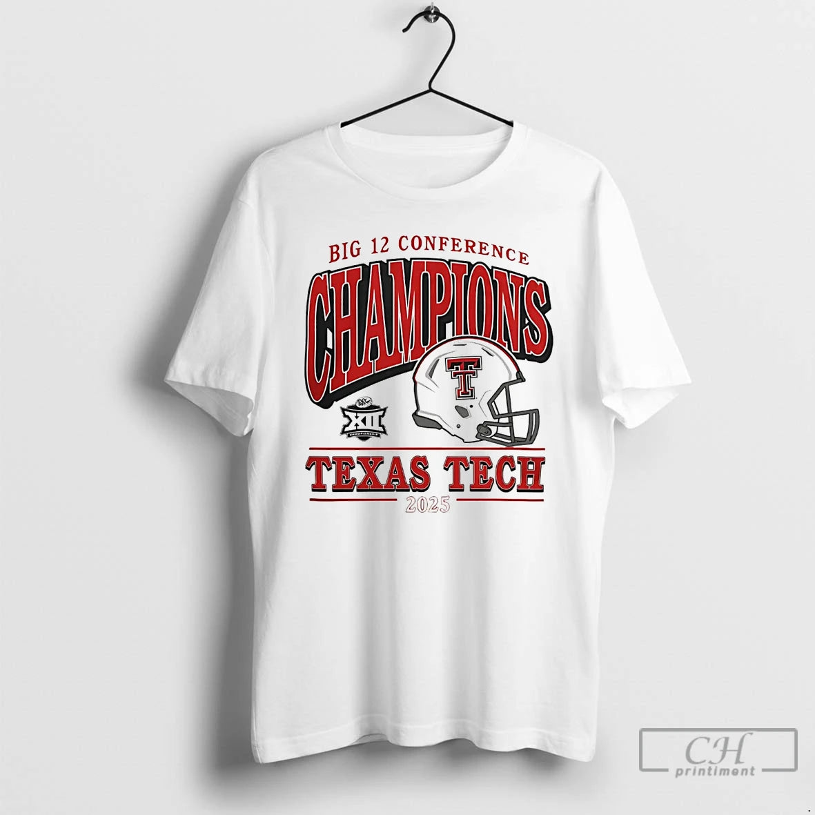 Classic 2025 Big 12 Conference Champions Texas Tech Red Raiders Helmet T-Shirts, Hoodie, Sweatshirt | AU18TeeNovaLab.com