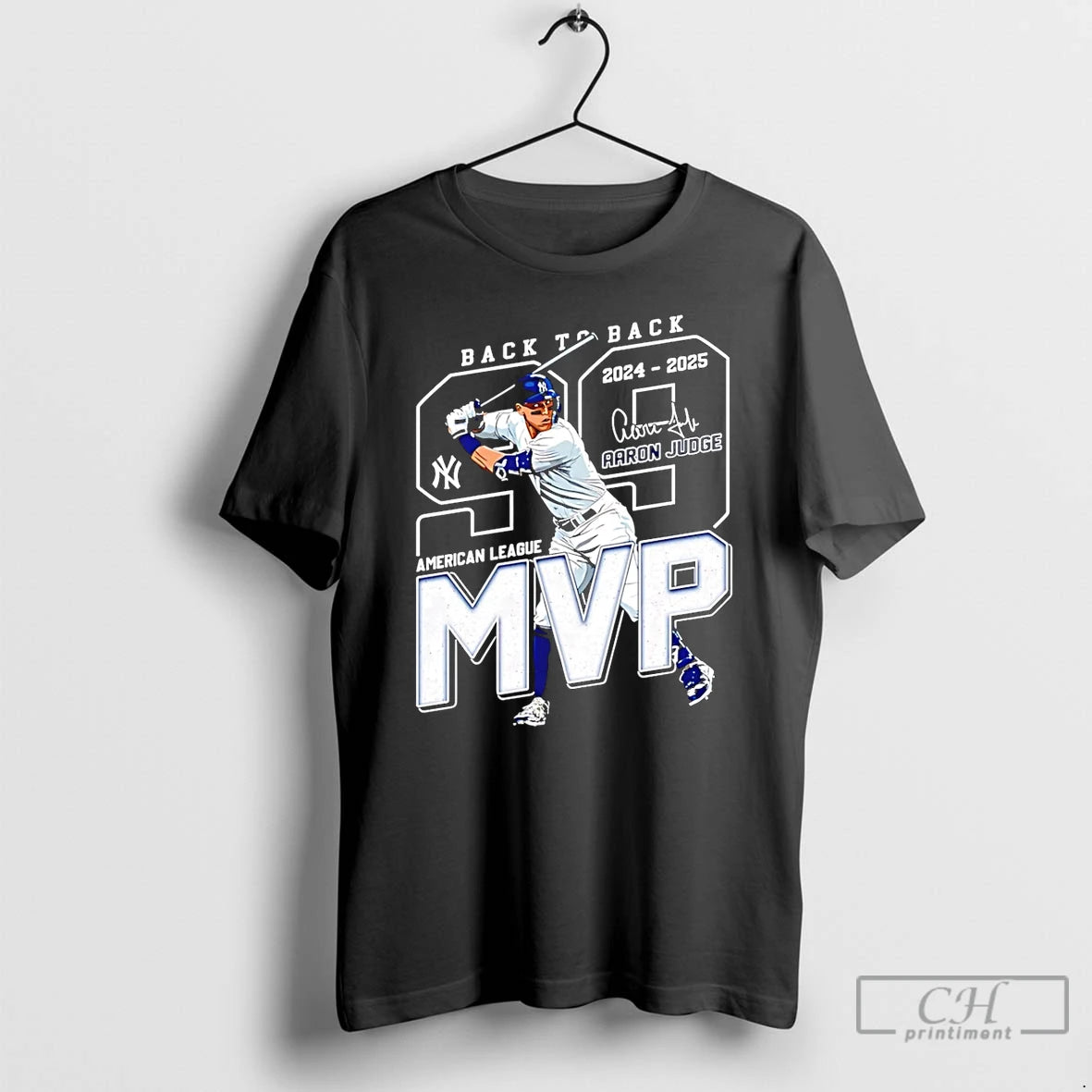 Classic Aaron Judge Back To Back 2024 25 American League Mvp T-Shirts, Hoodie, Sweatshirt | AU18TeeNovaLab.com
