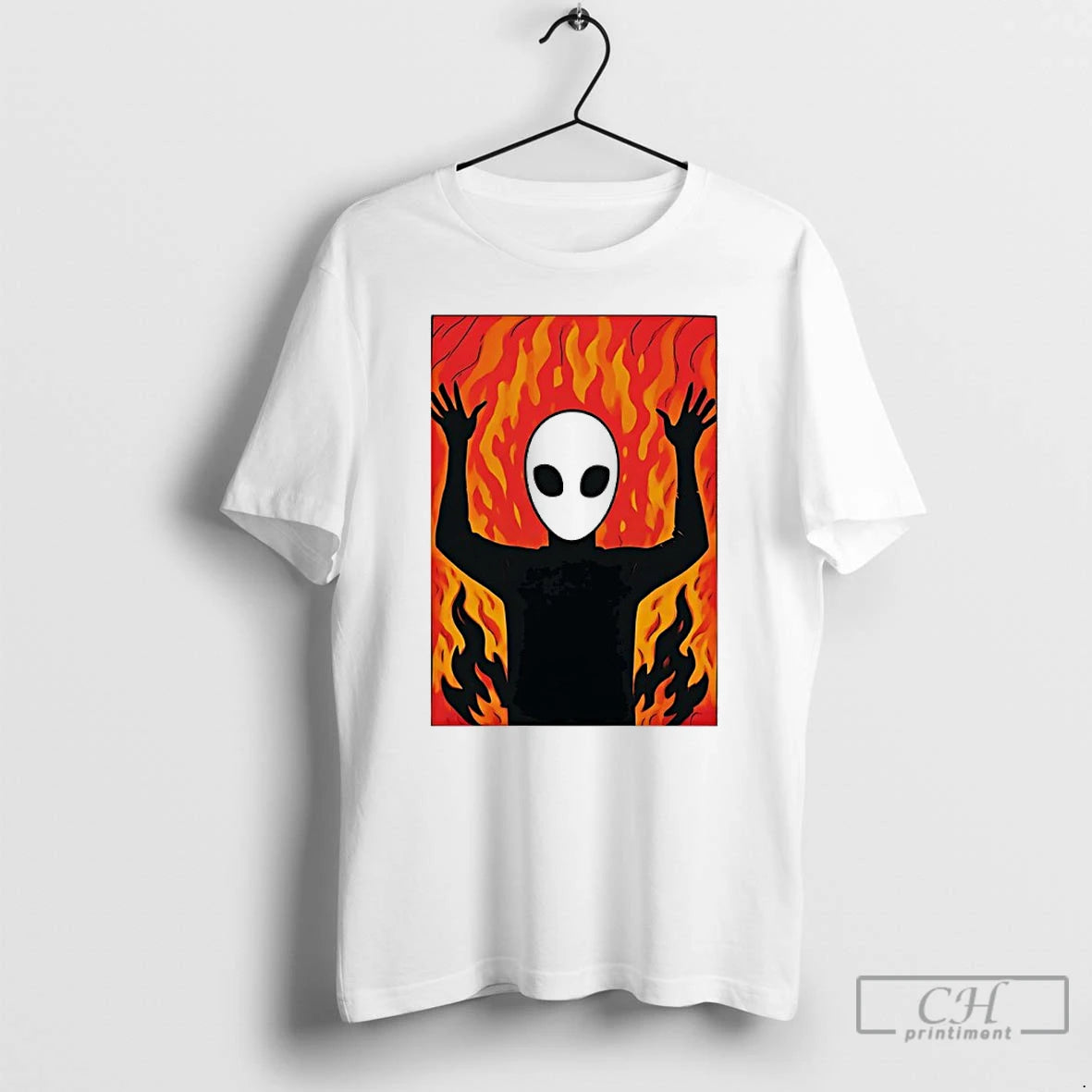 Classic Alien Fire Meme T-Shirts, Hoodie, Sweatshirt | AU18TeeNovaLab.com