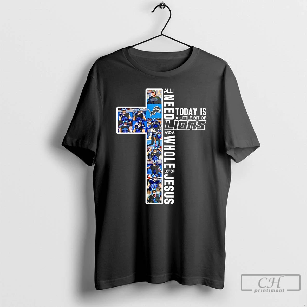 Classic All I Need Today Is A Little Bit Of Detroit Lions And A Whole T-Shirts, Hoodie, Sweatshirt | AU18TeeNovaLab.com