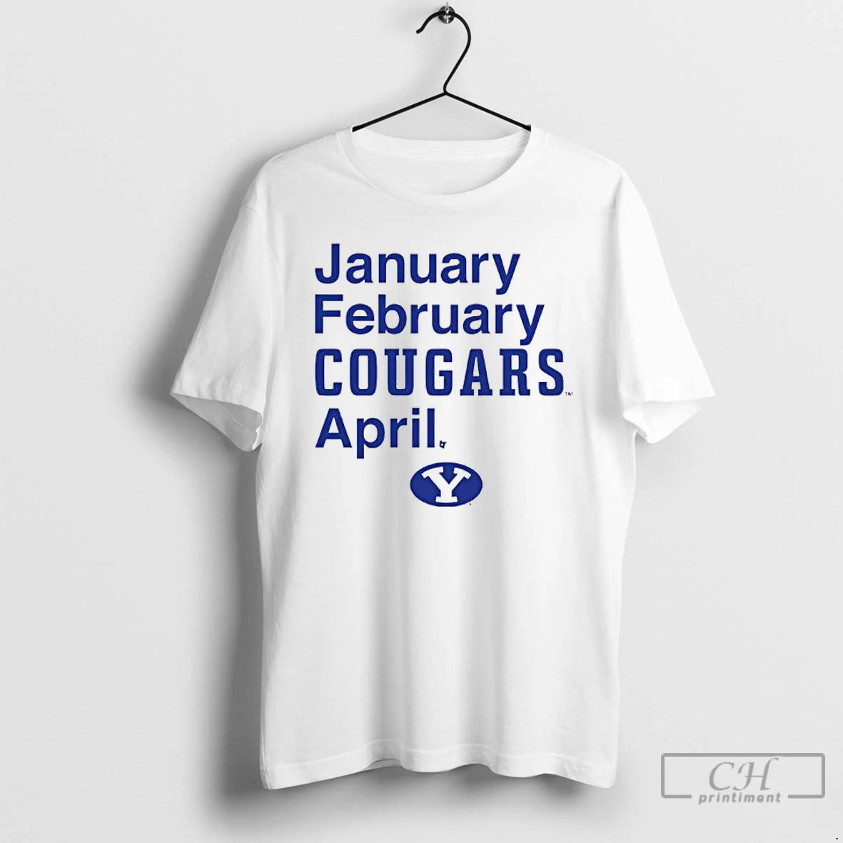 Classic Byu Basketball January February Cougars April T-Shirts, Hoodie, Sweatshirt | AU18TeeNovaLab.com