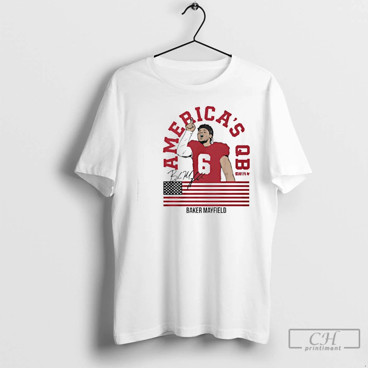 Classic Baker Mayfield Americas Qb Tampa Bay Football Signature T Shirts