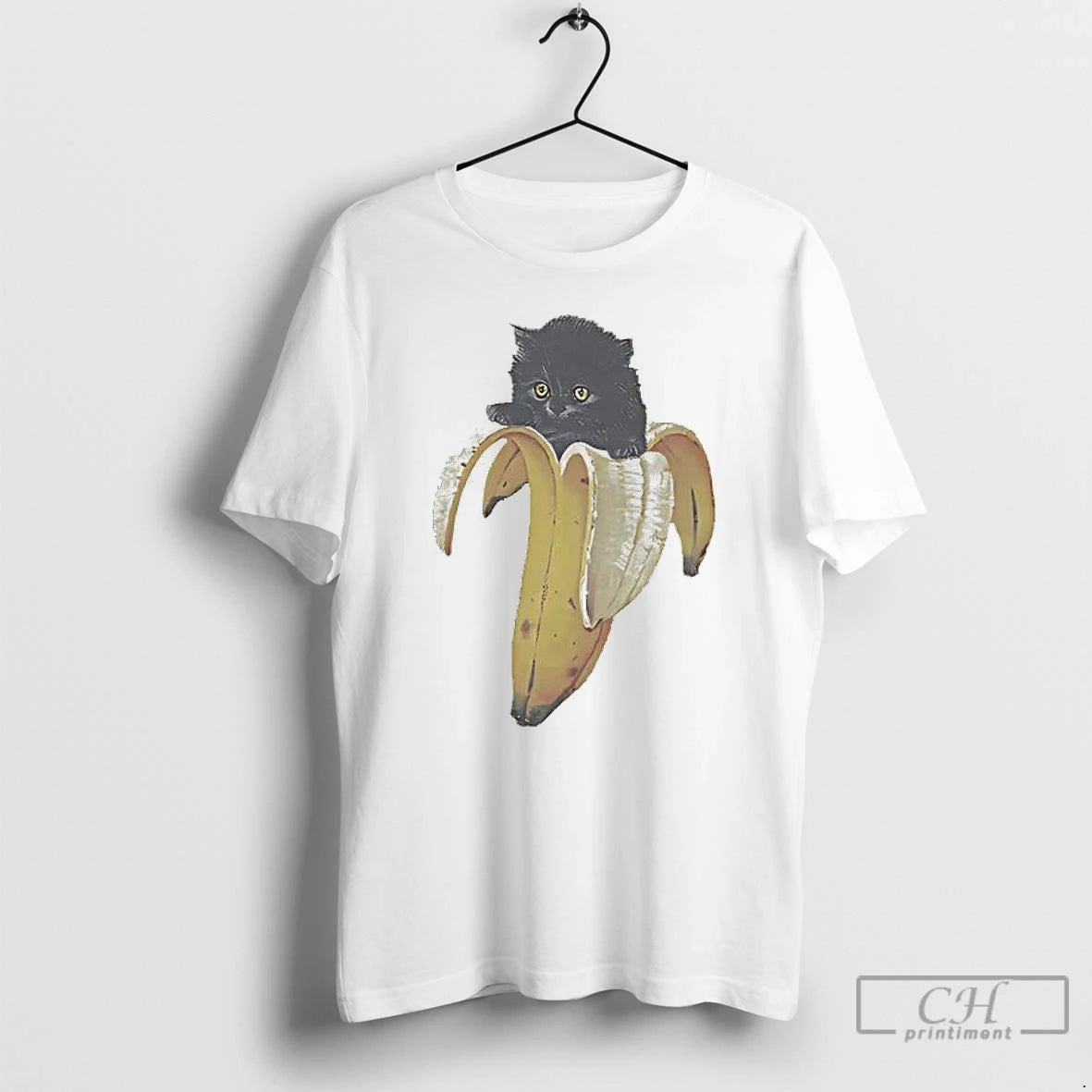 Classic Banana Black Cat T-Shirts, Hoodie, Sweatshirt | AU18TeeNovaLab.com