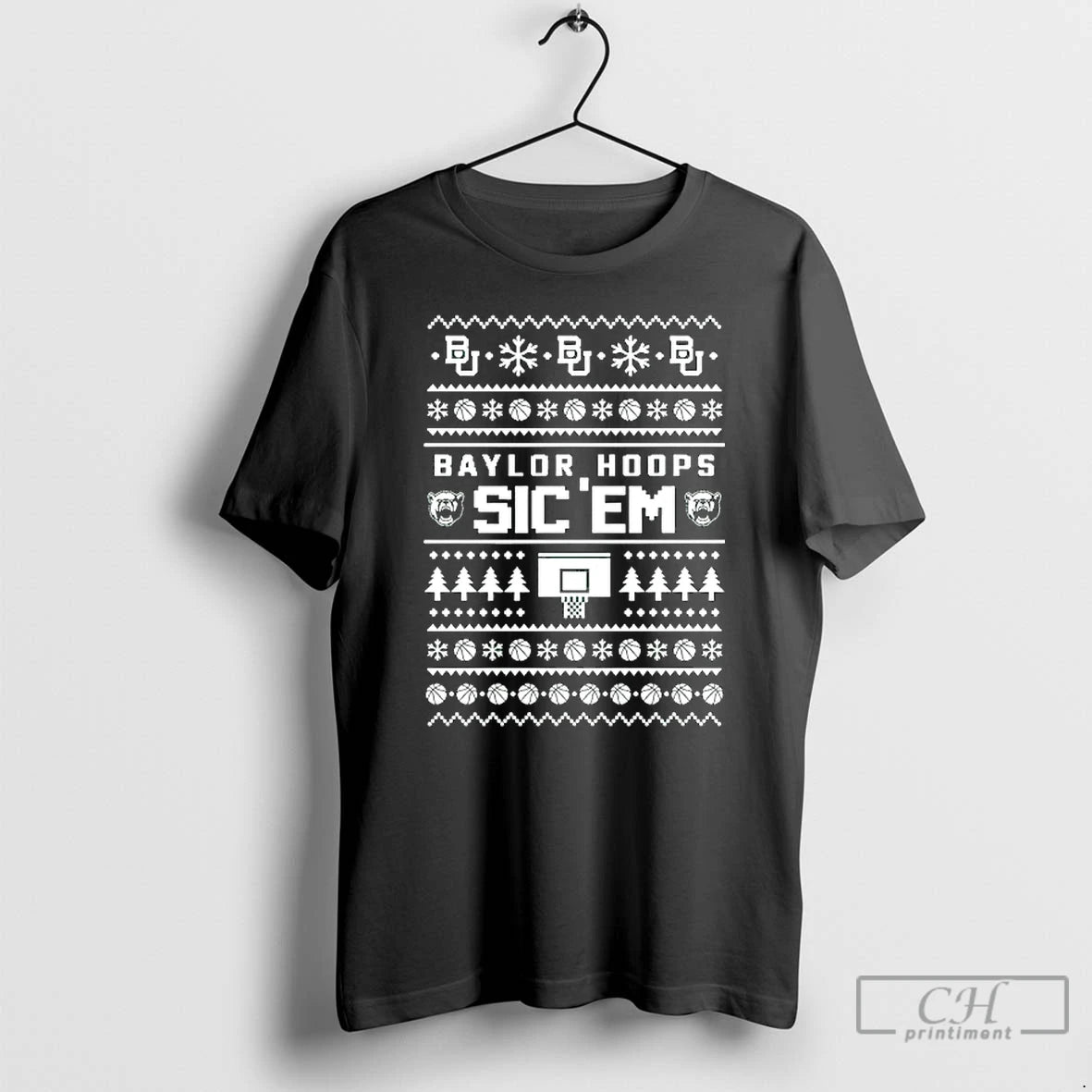 Classic Baylor Bears Hoops Sic Em Christmas T-Shirts, Hoodie, Sweatshirt | AU18TeeNovaLab.com