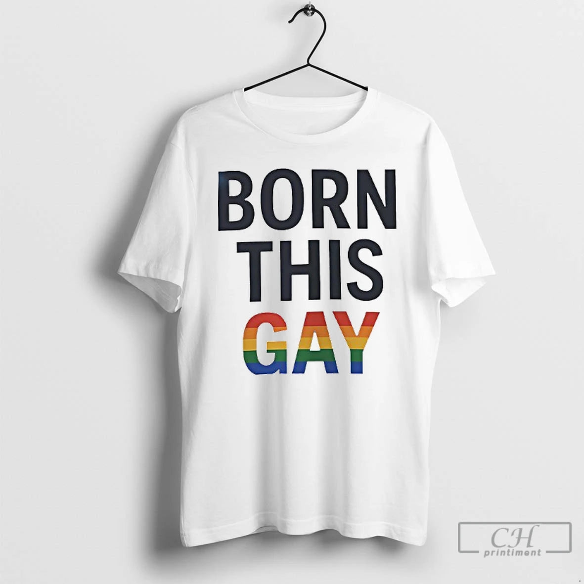 Classic Born This Gay Pride T Shirts