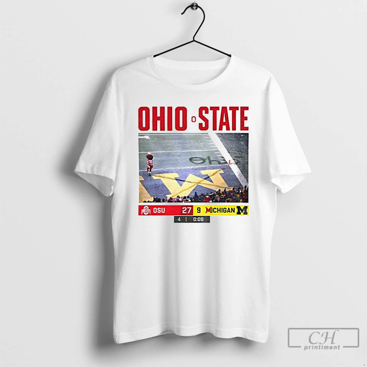 Classic Brutus Ohio State Snow Fan Brutus Vs Michigan Game Day Erase The M T-Shirts, Hoodie, Sweatshirt | AU18TeeNovaLab.com