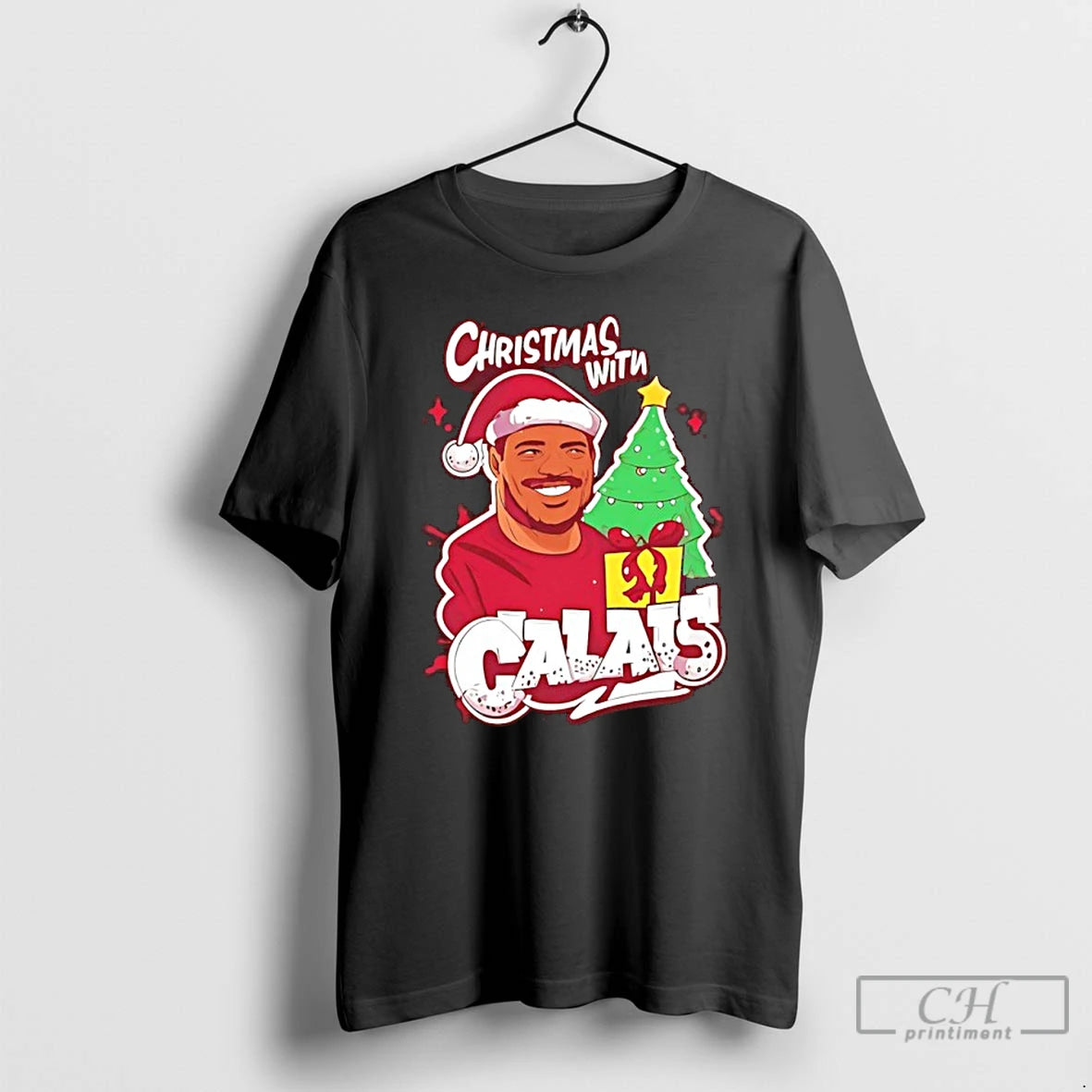 Classic Calais Campbell Christmas With Calais T-Shirts, Hoodie, Sweatshirt | AU18TeeNovaLab.com