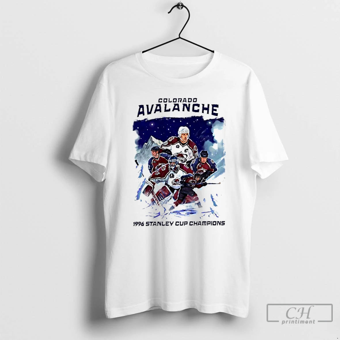 Classic Colorado Avalanche 1996 Stanley Cup Champions T-Shirts, Hoodie, Sweatshirt | AU18TeeNovaLab.com