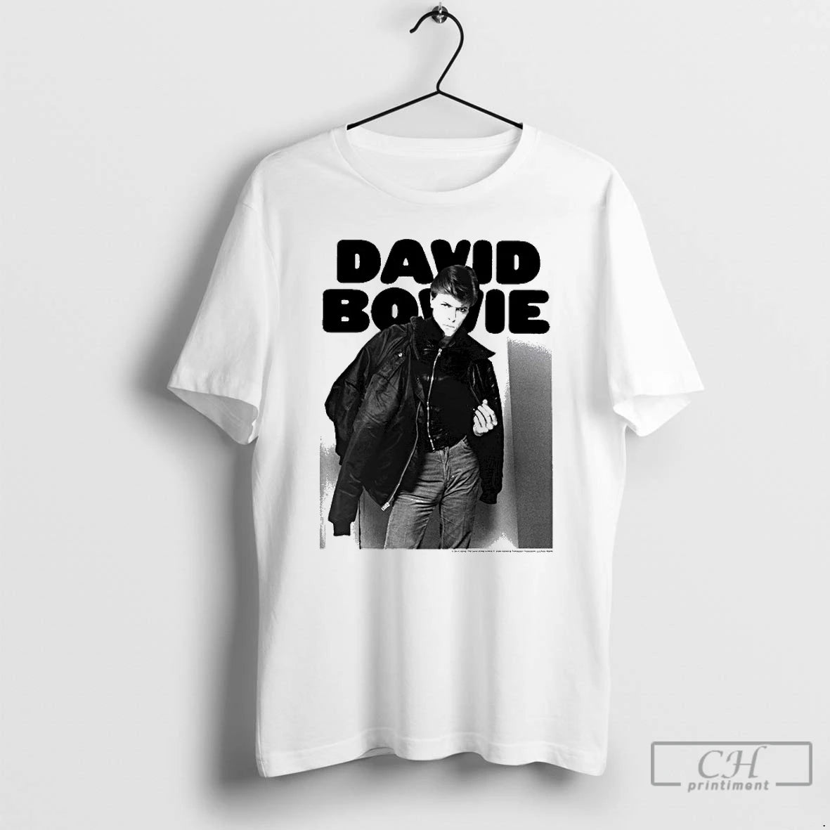 Classic David Bowie Jacket Photograph T-Shirts, Hoodie, Sweatshirt | AU18TeeNovaLab.com