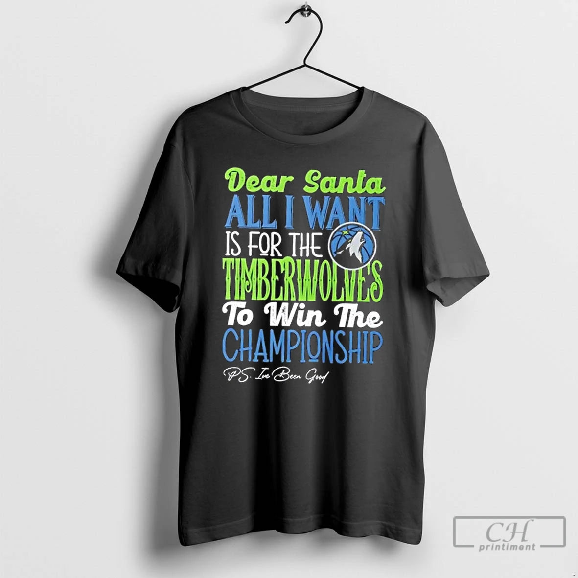 Classic Dear Santa All I Want Is For The Minnesota Timberwolves To Win The Championship T-Shirts, Hoodie, Sweatshirt
