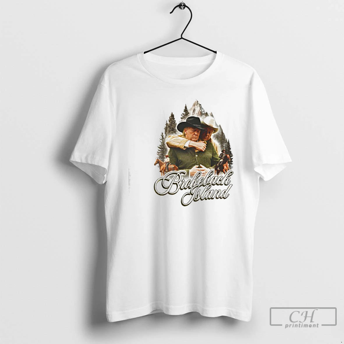 Classic Donald Trump Brokeback Island T-Shirts, Hoodie, Sweatshirt | AU18TeeNovaLab.com