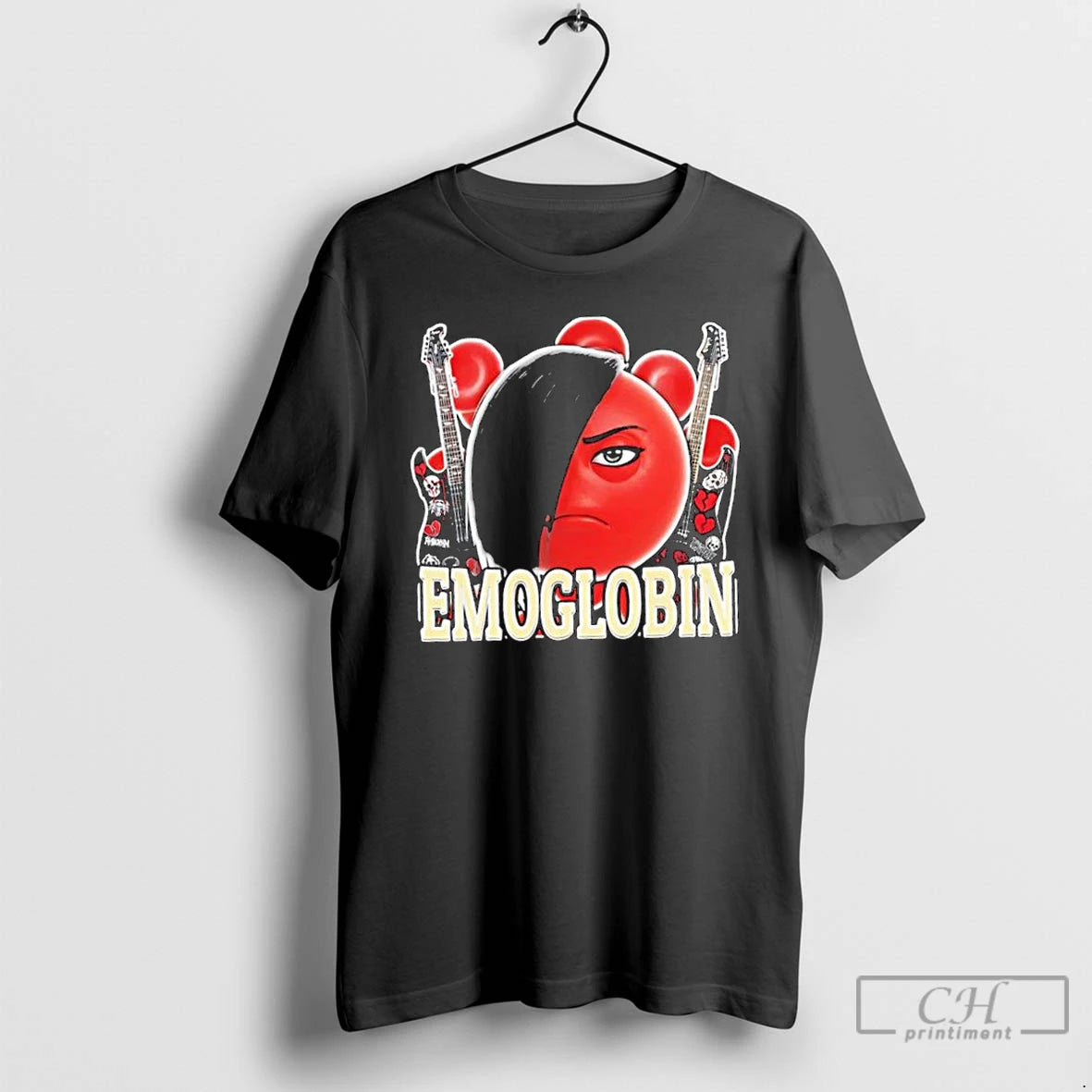 Classic Emoglobin Graphic T Shirts
