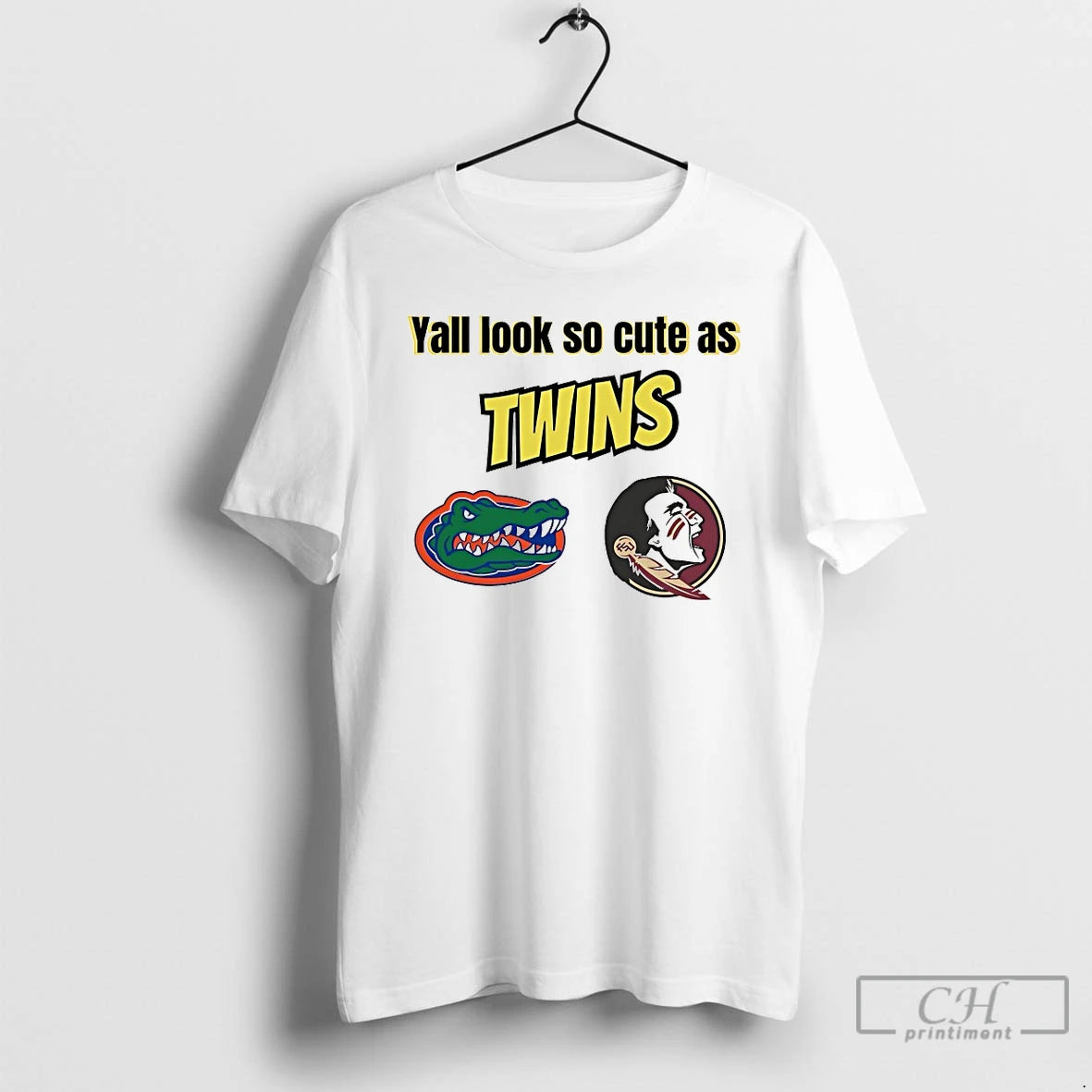 Classic Florida Gators Vs Florida State Seminoles Yall Look So Cute As Twins T Shirts