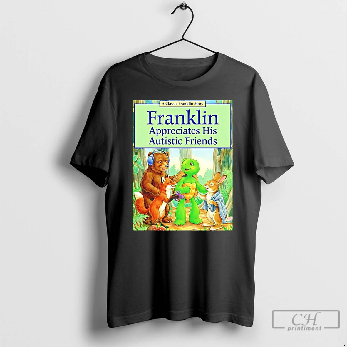 Classic Franklin Appreciates His Autistic Friends