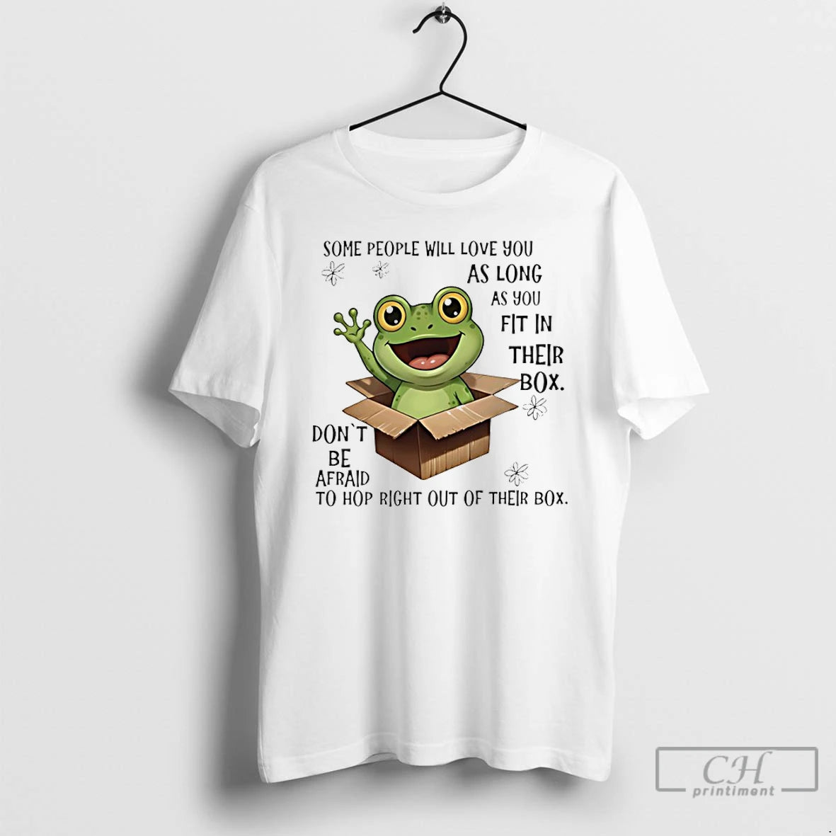 Classic Frog Some People Will Love You As Long As You Fit In Their Box T-Shirts, Hoodie, Sweatshirt | AU18TeeNovaLab.com