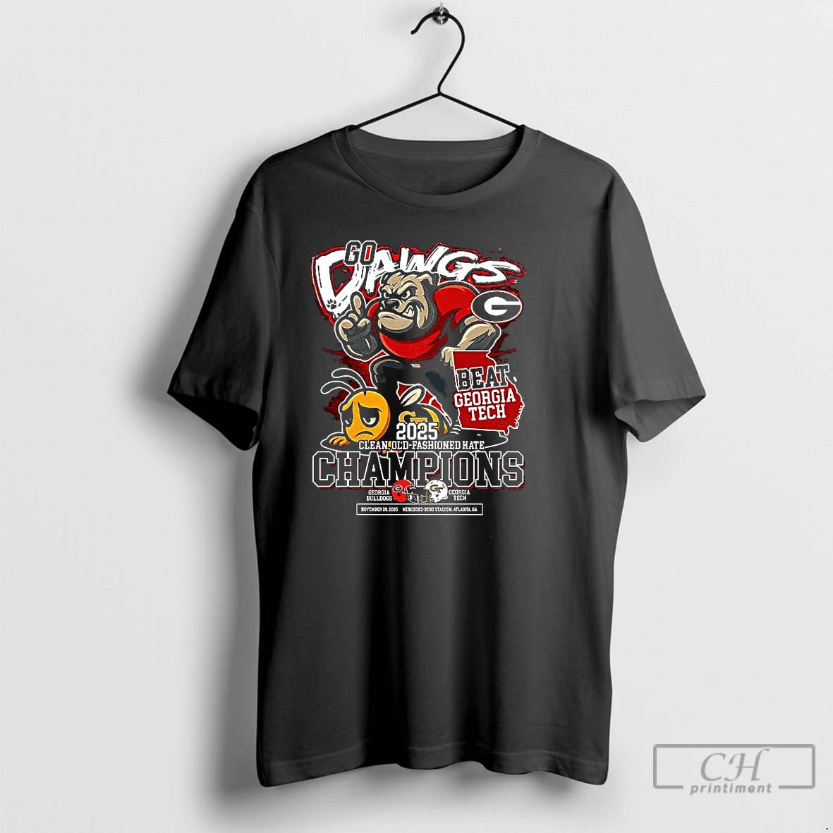 Classic Georgia Bulldogs Go Dawgs 2025 Clean Old Fashioned Hate Champions T-Shirts, Hoodie, Sweatshirt | AU18TeeNovaLab.com