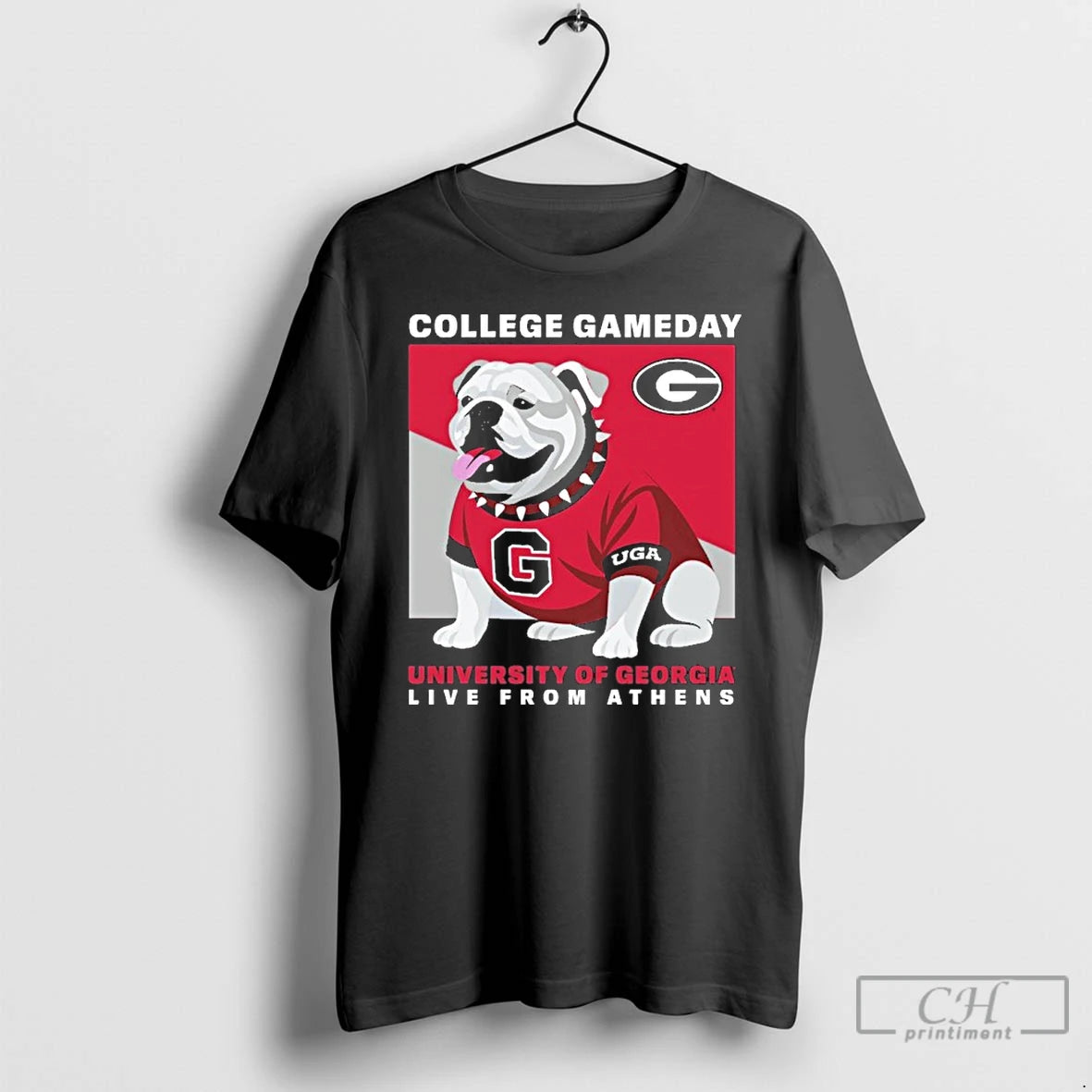 Classic Georgia Bulldogs Mascot College Gameday 2025 T Shirts