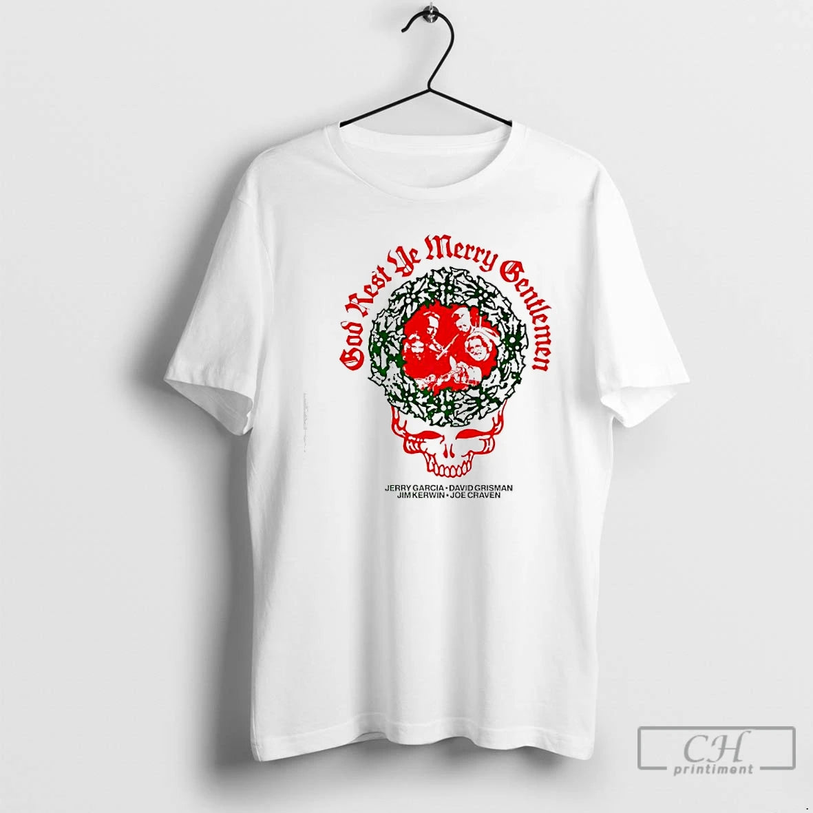 Classic Grateful Dead X God Rest Ye Merry Gentlemen Musicians T-Shirts, Hoodie, Sweatshirt | AU18TeeNovaLab.com