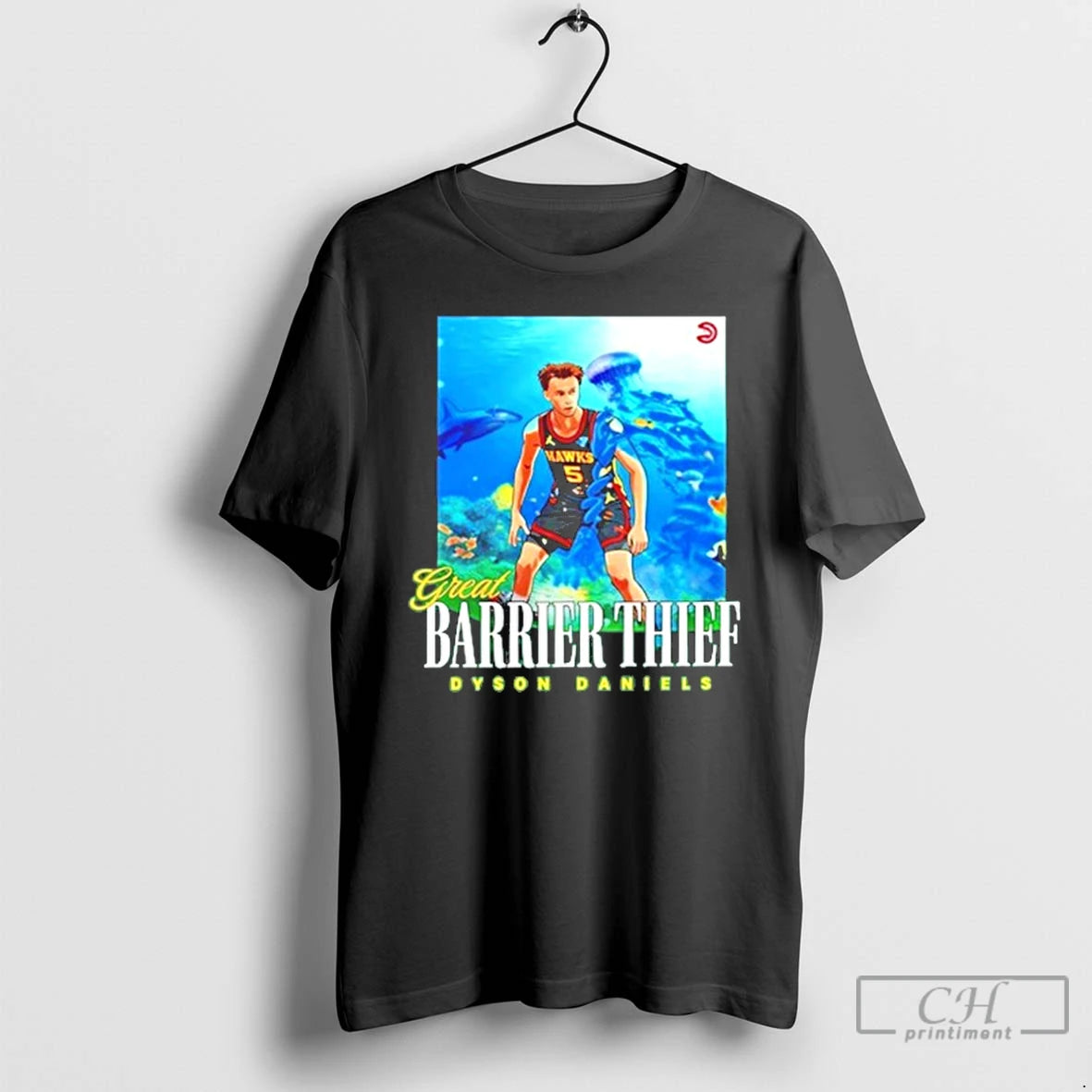 Classic Great Barrier Thief Dyson Daniels Atlanta Hawks T Shirts