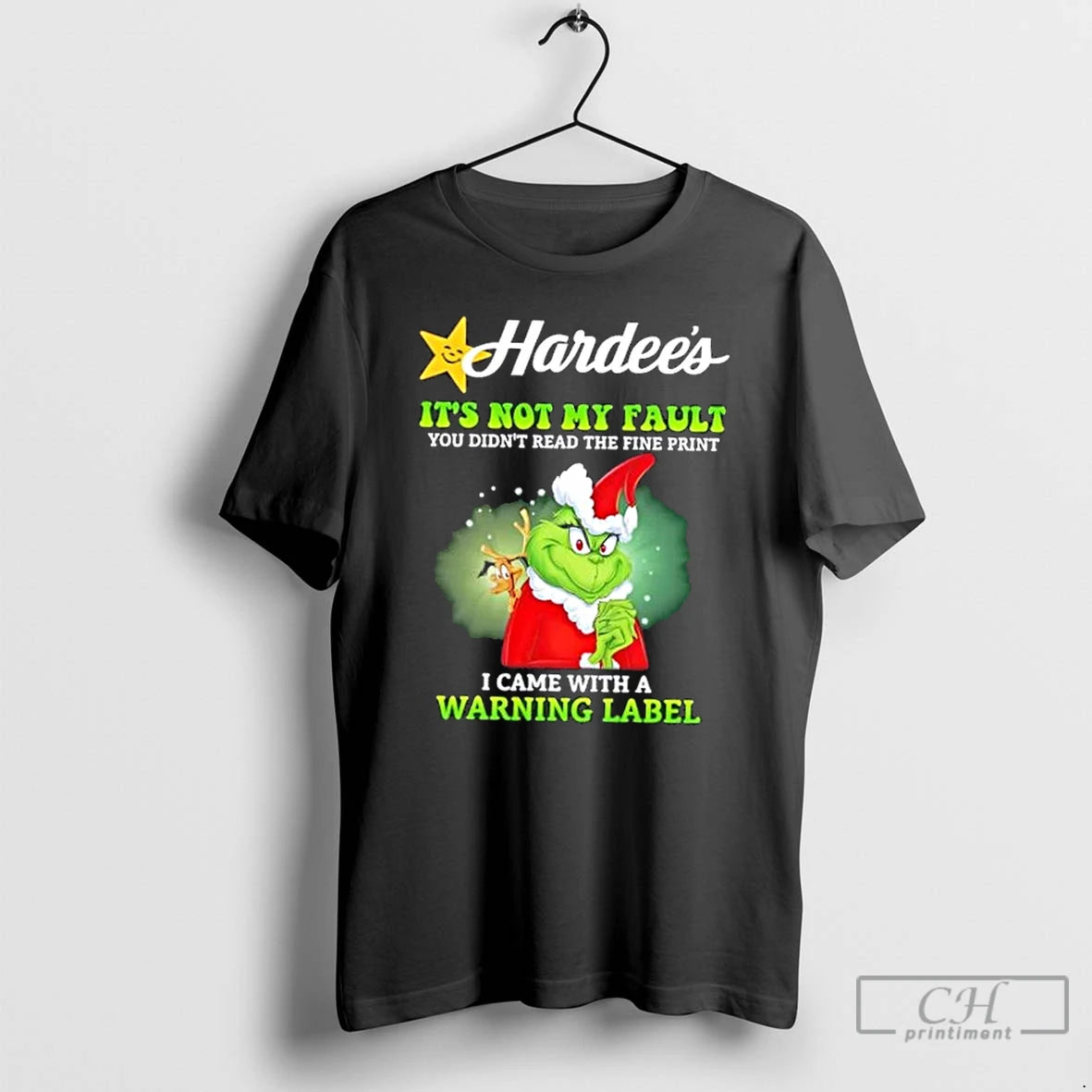 Classic Grinch X Hardees Its Not My Fault You Didnt Read The Fine Print