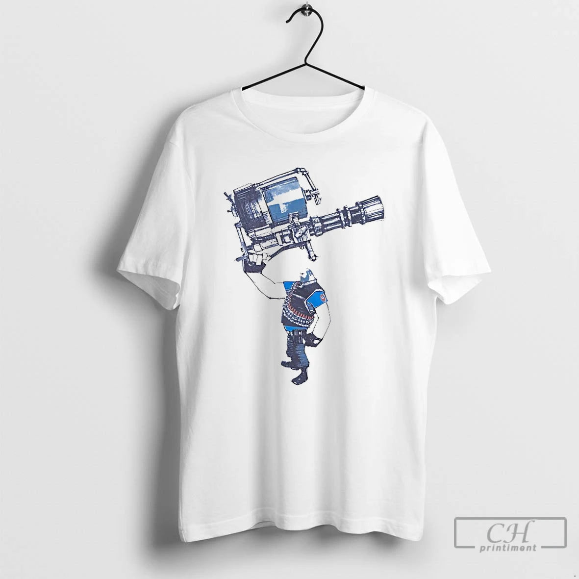 Classic Heavy Weapons Guy Tf2 T-Shirts, Hoodie, Sweatshirt | AU18TeeNovaLab.com