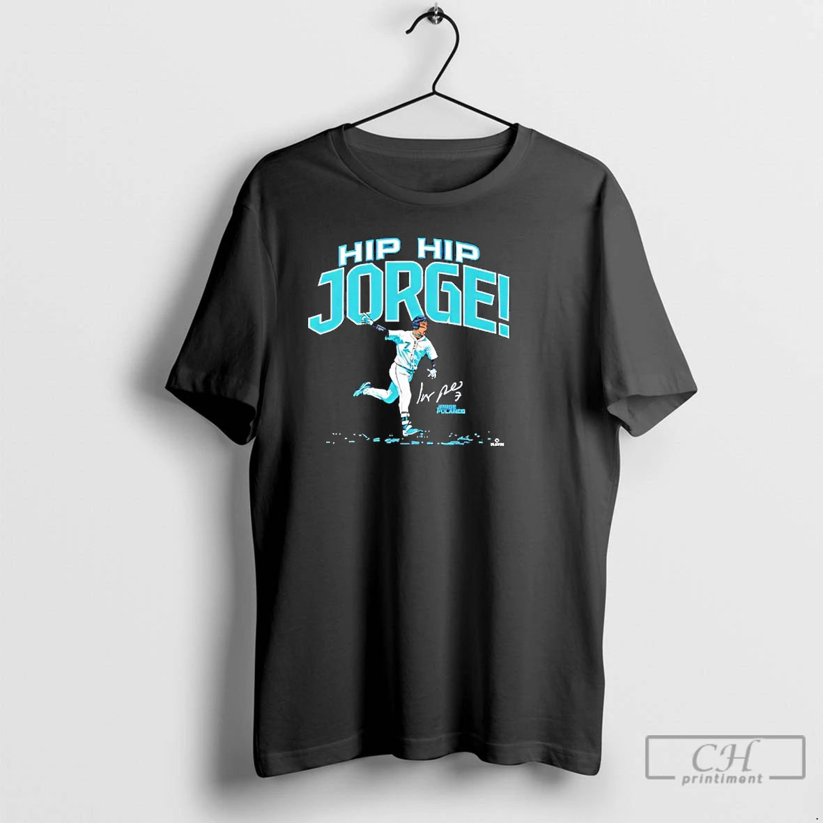 Classic Hip Hip Jorge Polanco Signature Retro T Shirts