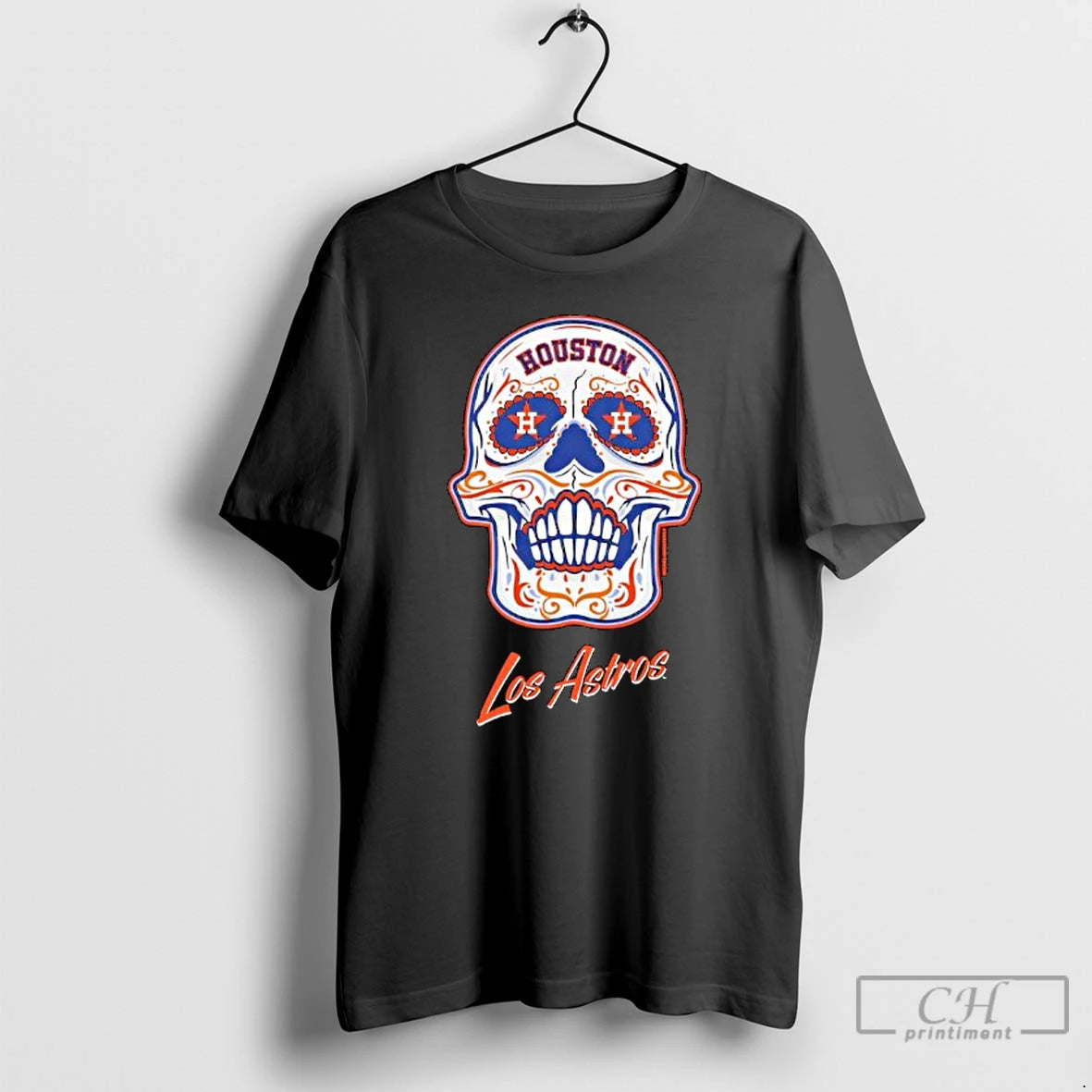 Classic Houston Astros Mitchell Ness Sugar Skull T-Shirts, Hoodie, Sweatshirt | AU18TeeNovaLab.com
