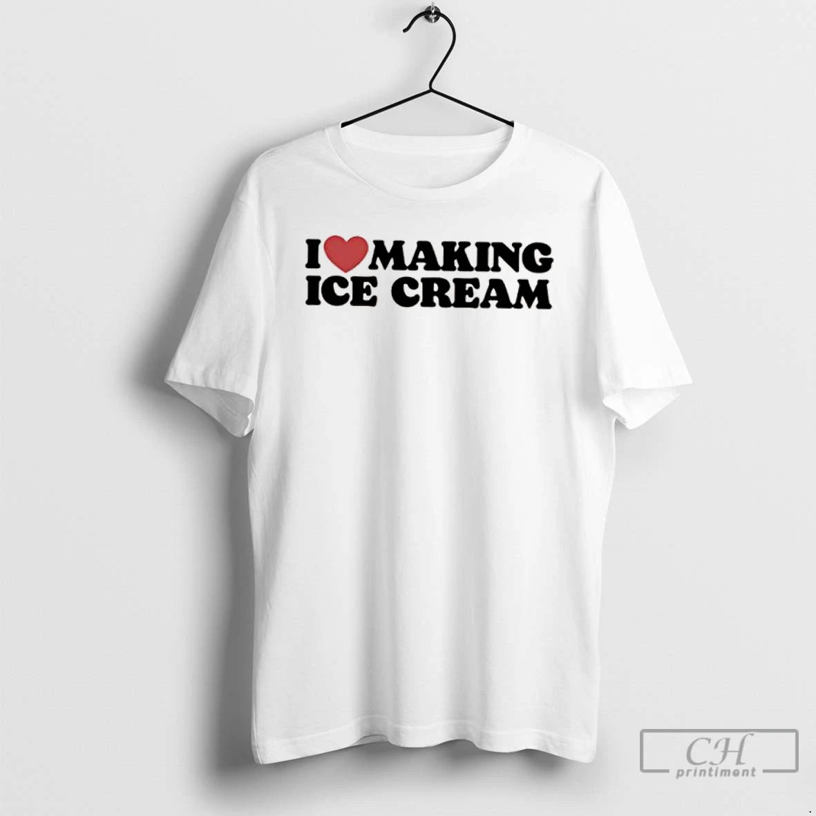 Classic I Love Making Ice Cream T Shirts
