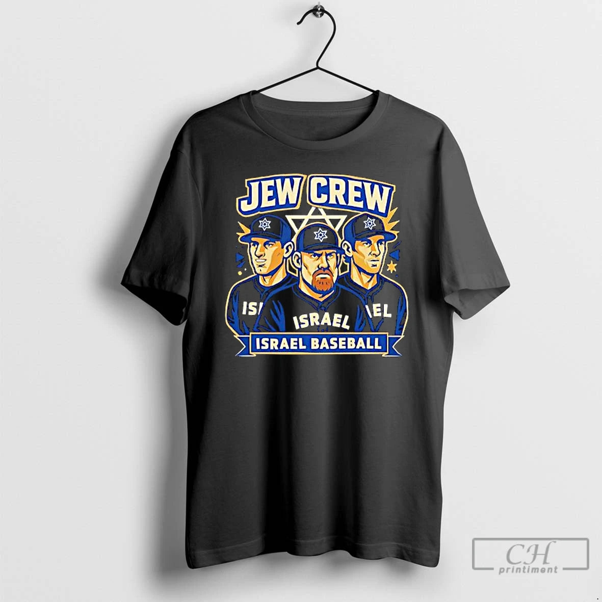 Classic Jew Crew Israel Baseball Team Graphic T-Shirts, Hoodie, Sweatshirt | AU18TeeNovaLab.com