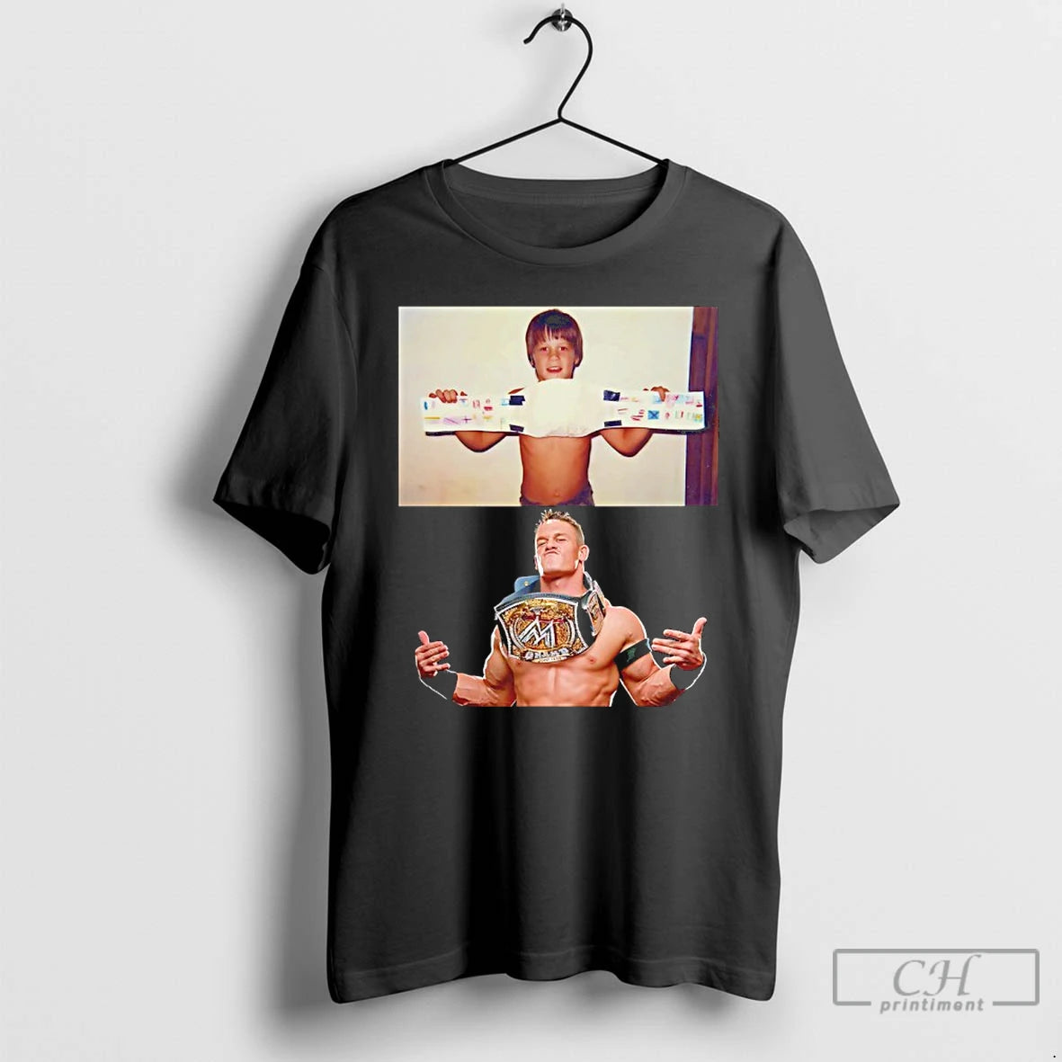 Classic John Cena As A Child And Now T-Shirts, Hoodie, Sweatshirt | AU18TeeNovaLab.com