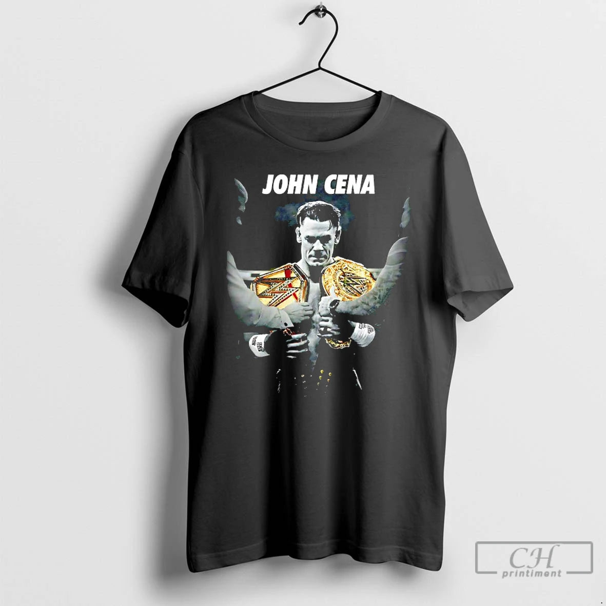 Classic John Cena Two Cup Champions Graphic T-Shirts, Hoodie, Sweatshirt | AU18TeeNovaLab.com