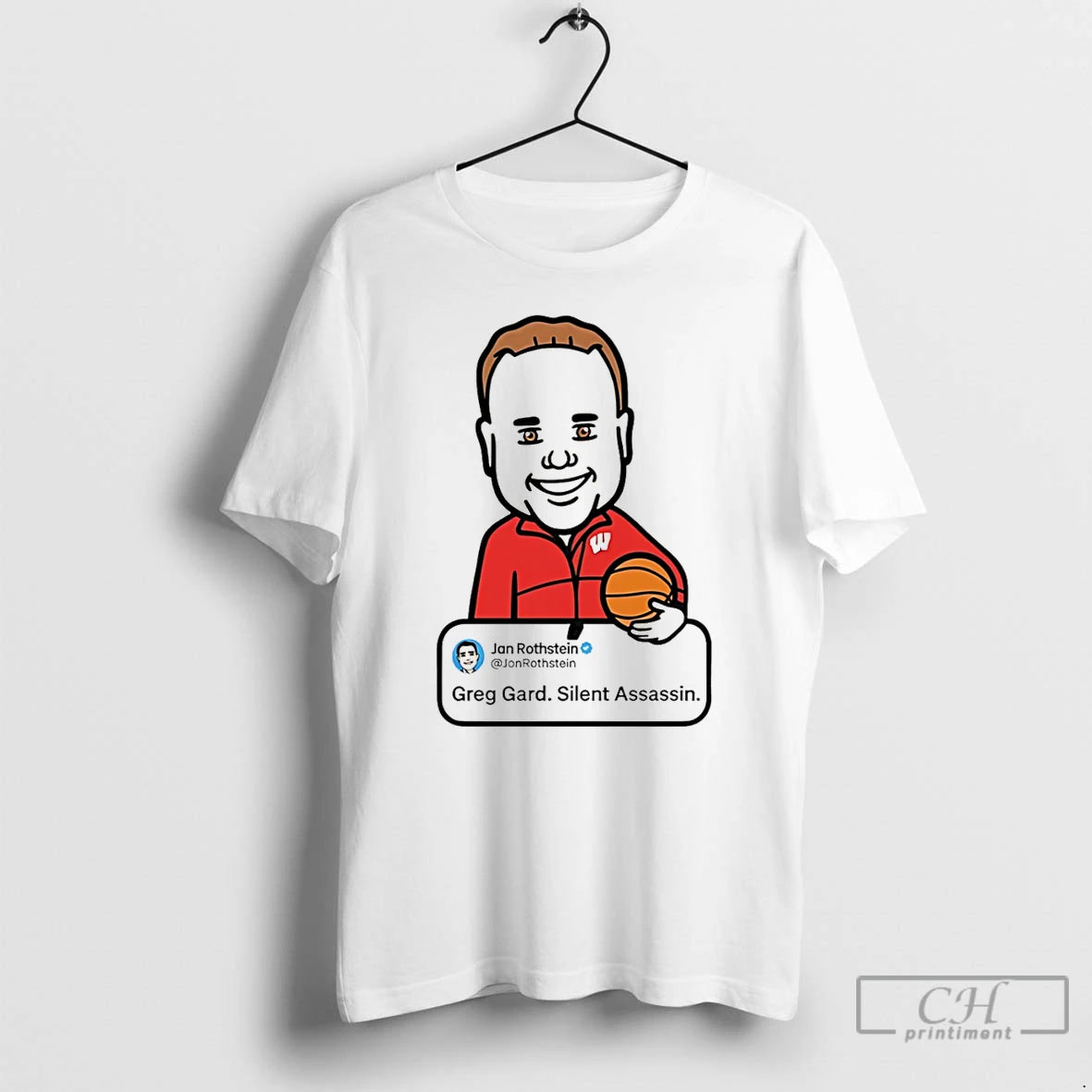 Classic Jon Rothstein Greg Gard Silent Assassin T-Shirts, Hoodie, Sweatshirt | AU18TeeNovaLab.com