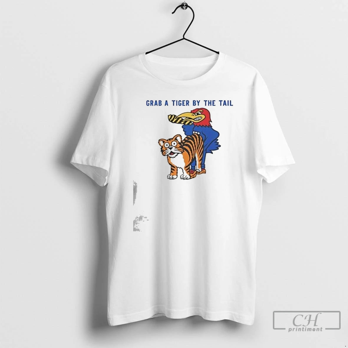 Classic Kansas Vs Missouri Rivalry Grab A Tiger By The Tail T-Shirts, Hoodie, Sweatshirt | AU18TeeNovaLab.com