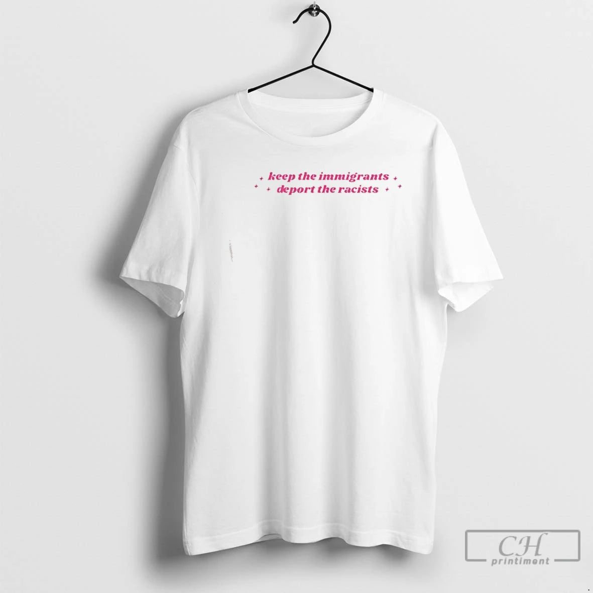 Classic Keep The Immigrants Deport The Racists Quote T-Shirts, Hoodie, Sweatshirt | AU18TeeNovaLab.com