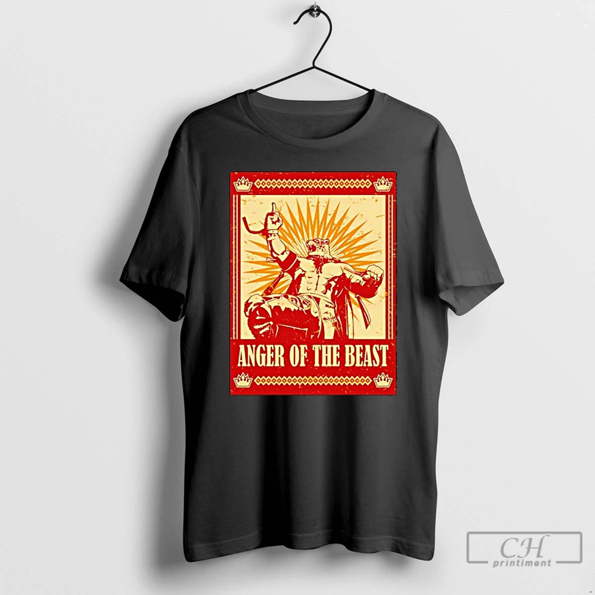 Classic King Lucha Libre Anger Of The Beast Graphic T-Shirts, Hoodie, Sweatshirt | AU18TeeNovaLab.com