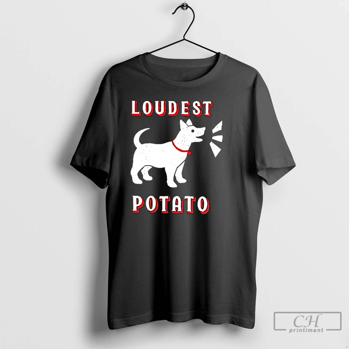Classic Loudest Potato Dog T-Shirts, Hoodie, Sweatshirt | AU18TeeNovaLab.com