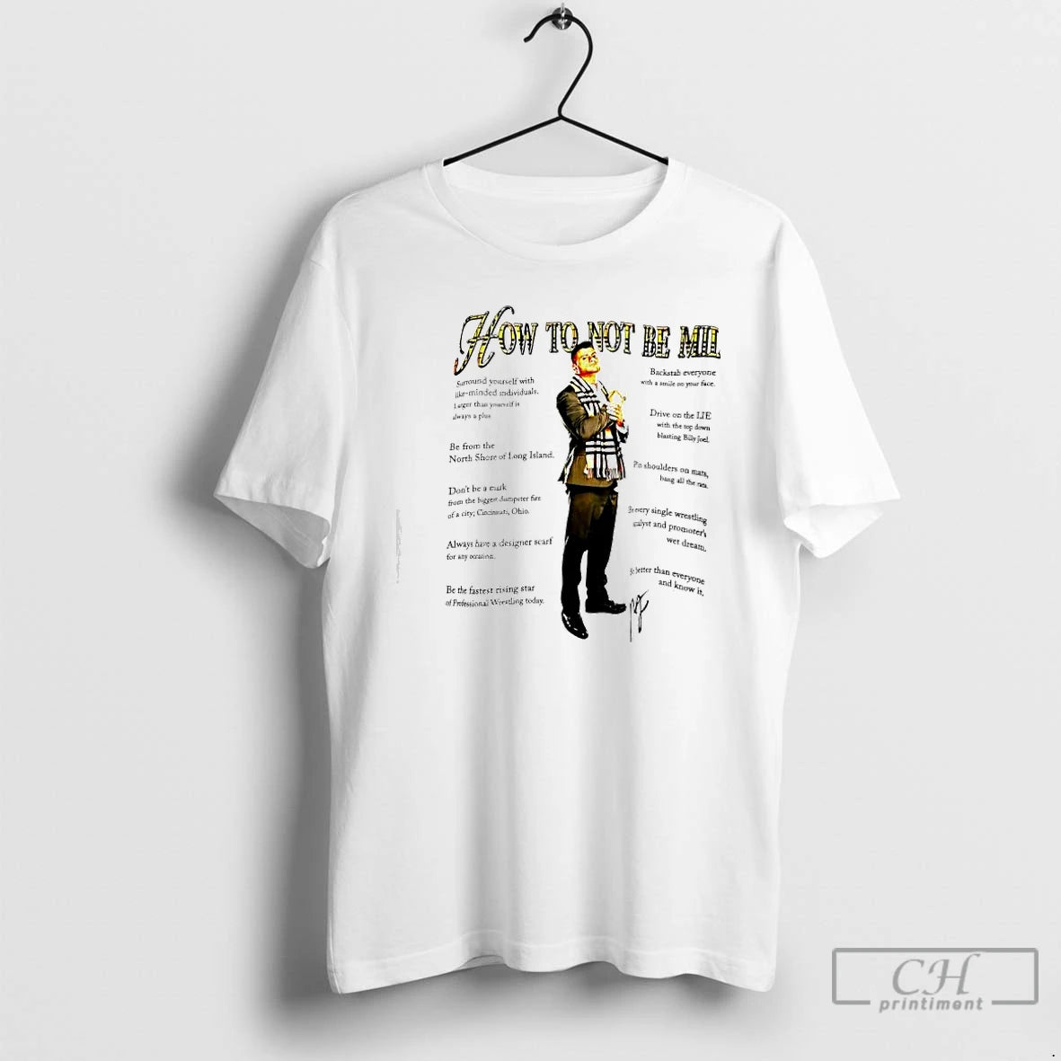 Classic Mjf Maxwell Jacob Friedman How To Not Be Mil T-Shirts, Hoodie, Sweatshirt | AU18TeeNovaLab.com