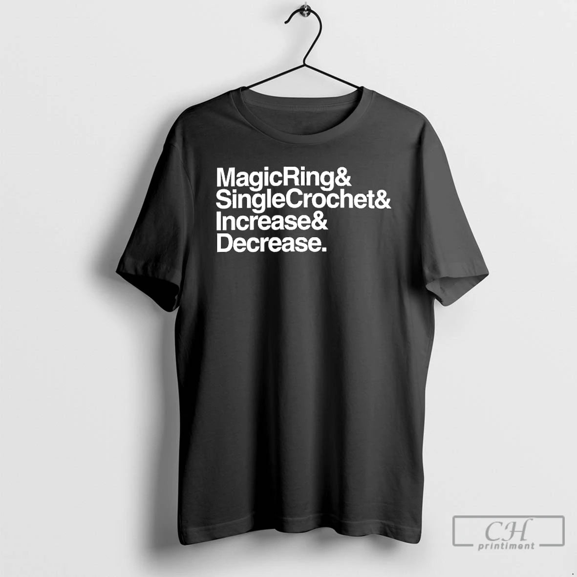 Classic Magicring Singlecrochet Increase Decrease Graphic T-Shirts, Hoodie, Sweatshirt | AU18TeeNovaLab.com