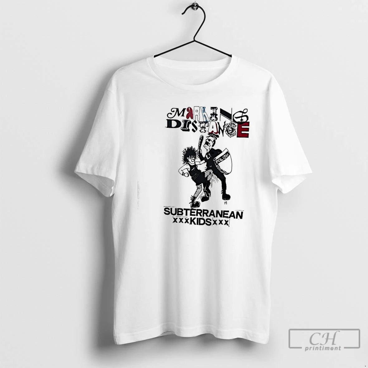 Classic Marking Distance Polizia Subterranean Kids T-Shirts, Hoodie, Sweatshirt | AU18TeeNovaLab.com