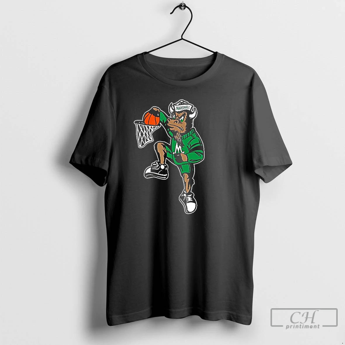 Classic Marshall Thundering Herd Mascot Dunk T-Shirts, Hoodie, Sweatshirt | AU18TeeNovaLab.com