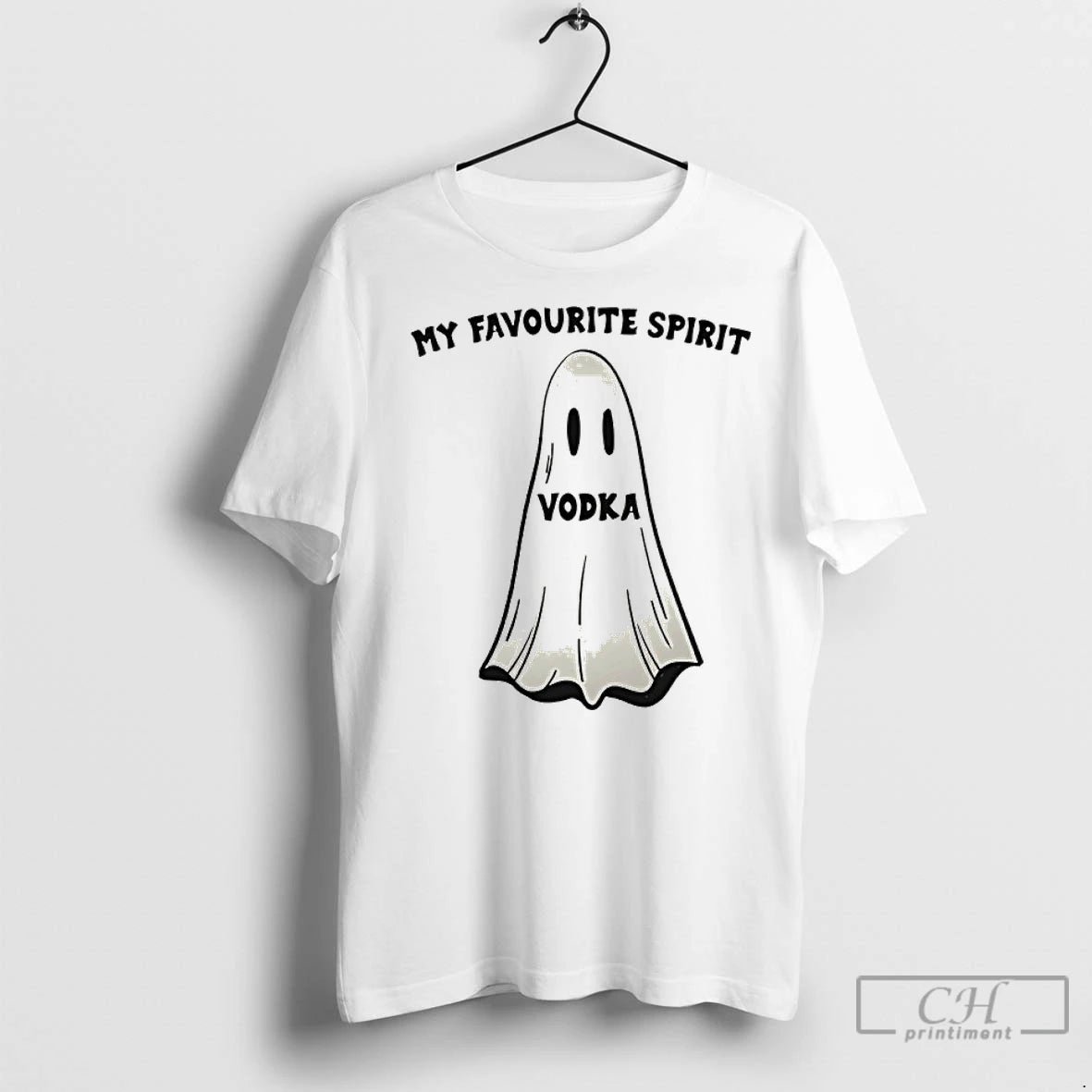 Classic My Favourite Spirit Vodka Ghost