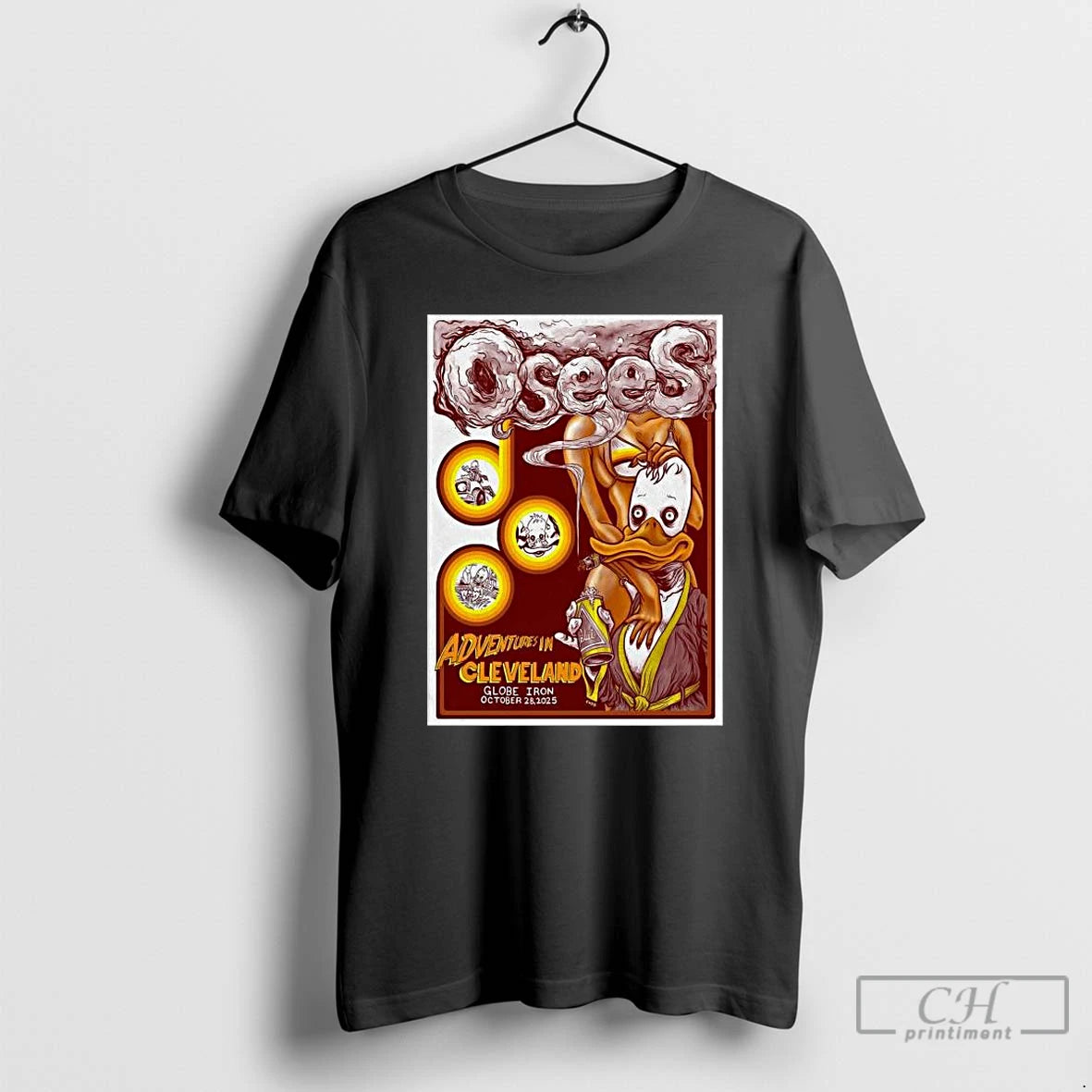Classic Osees October 28 2025 In Cleveland Oh Long Sleve T Shirts