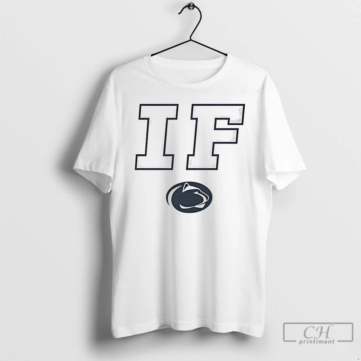 Classic Penn State Nittany Lions Football If Logo T Shirts