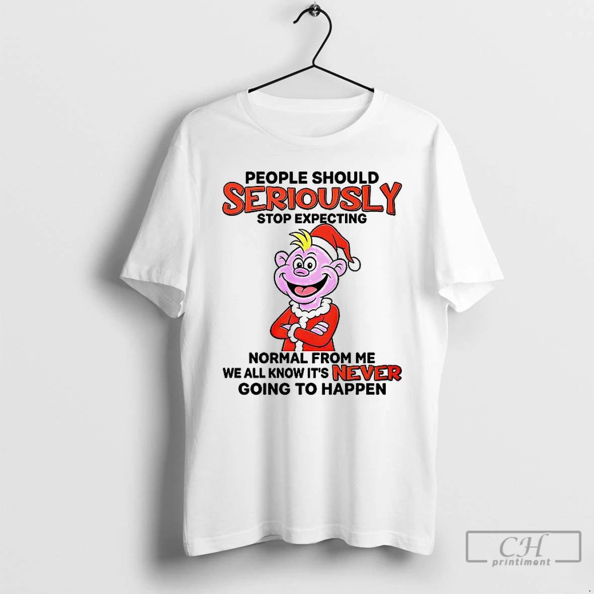 Classic People Should Seriously Stop Expecting Normal From Me Christmas T-Shirts, Hoodie, Sweatshirt | AU18TeeNovaLab.com
