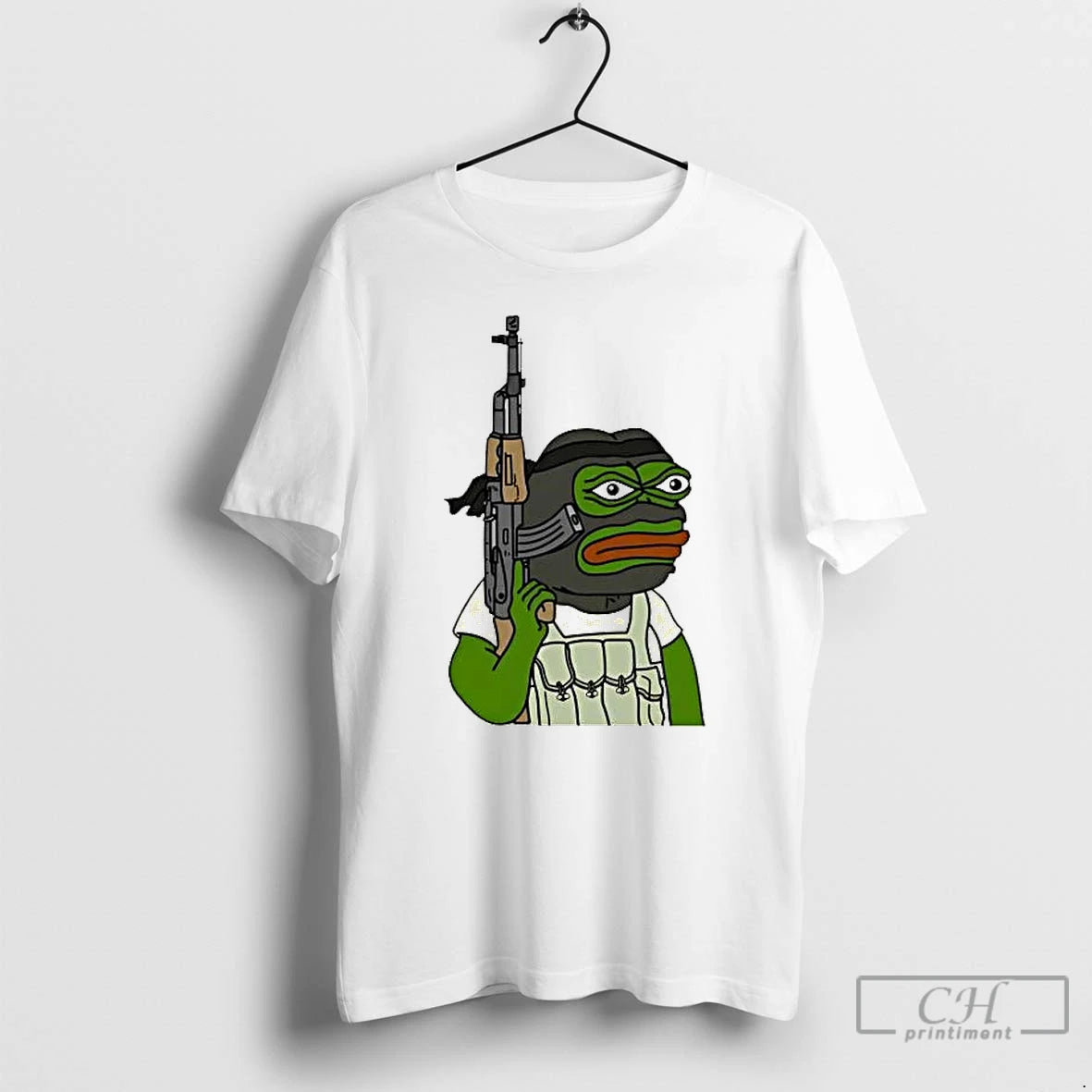 Classic Pepe Ak47 Green Frog T-Shirts, Hoodie, Sweatshirt | AU18TeeNovaLab.com