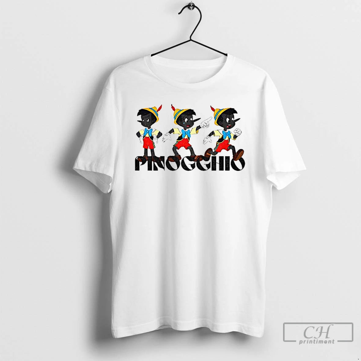 Classic Pinocchio Pinogghio Graphic T Shirts