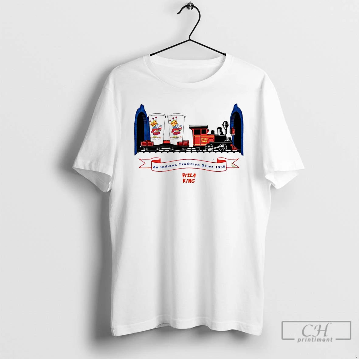 Classic Pizza King Train An Indiana Tradition Since 1956 T-Shirts, Hoodie, Sweatshirt | AU18TeeNovaLab.com