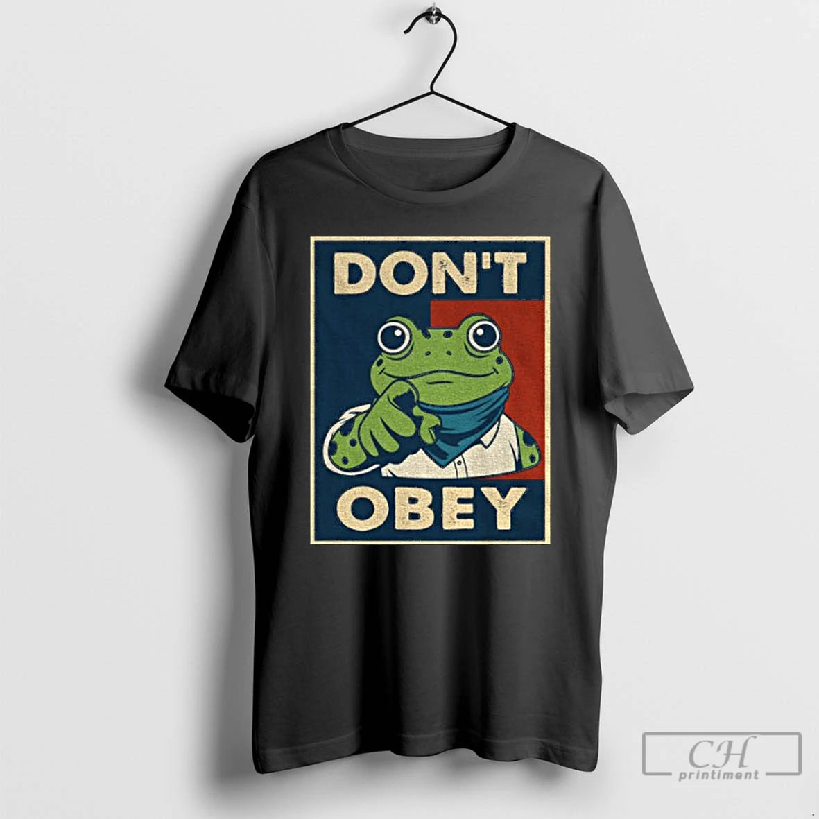 Classic Portland Frog Dont Obey Vintage T Shirts